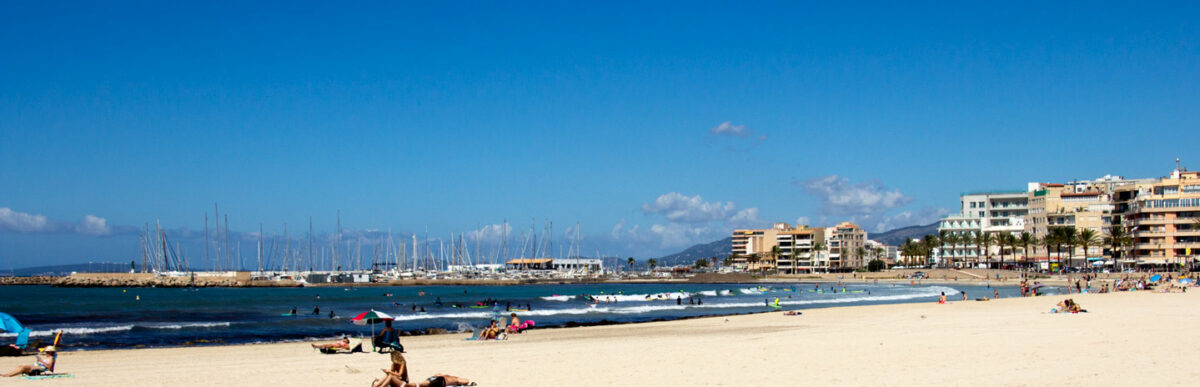 Playa de Palma - Mascarillas obligatorias Islas Baleares